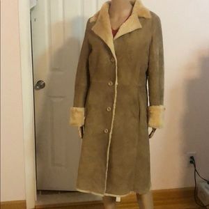 Hilary Radley shearling coat